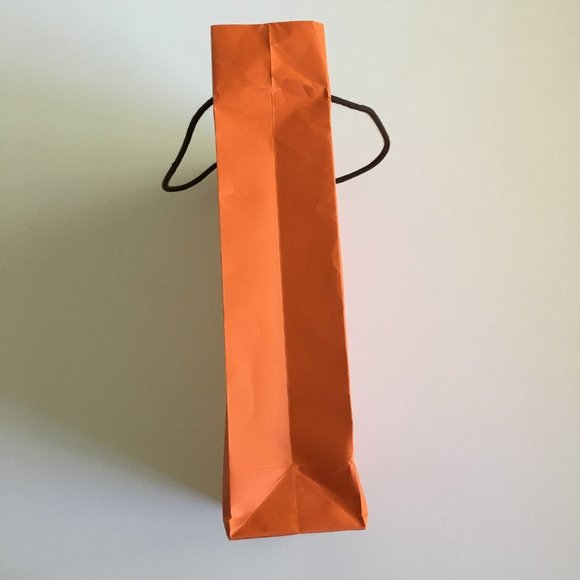 Hermes Paper Bag 16.5x11x4 in Rectangular Shopping Bag Orange Authentic w/flaw - Picture 8 of 13